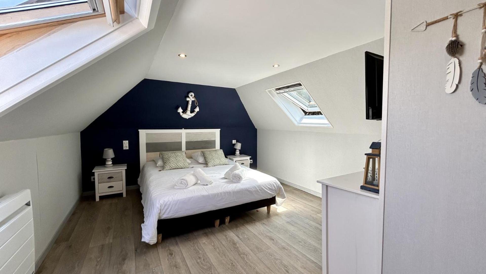 Terre & Mer'Veilles 2, Appartement Avec Spa Pour 2 Personnes Favieres  ภายนอก รูปภาพ
